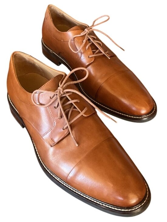 Cole Haan Warren Cap Toe Brown Oxford Men Size 9.5 New main image 8